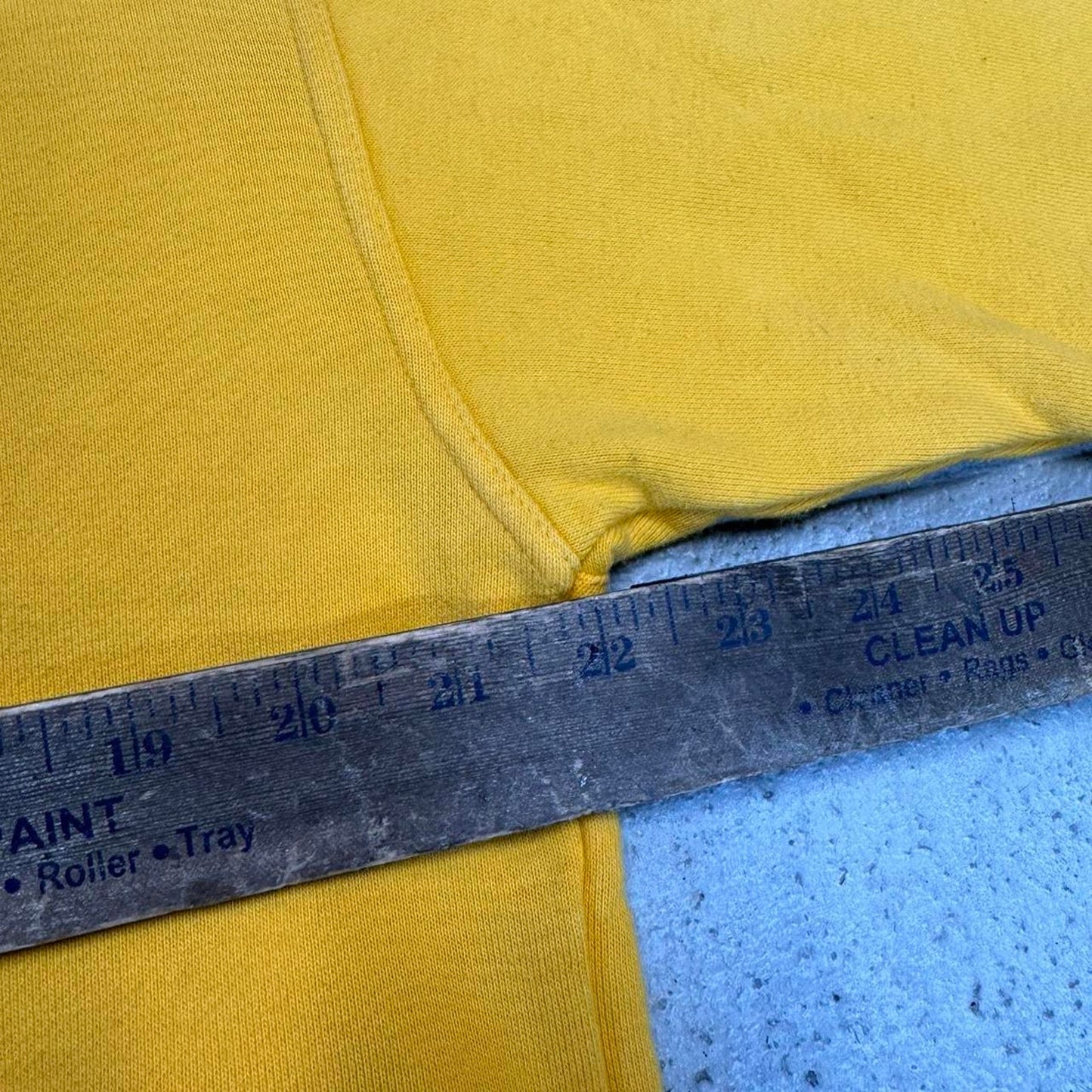 Yellow and blue op crewneck