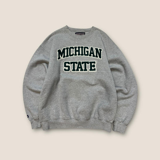 Champion grey and green michigan