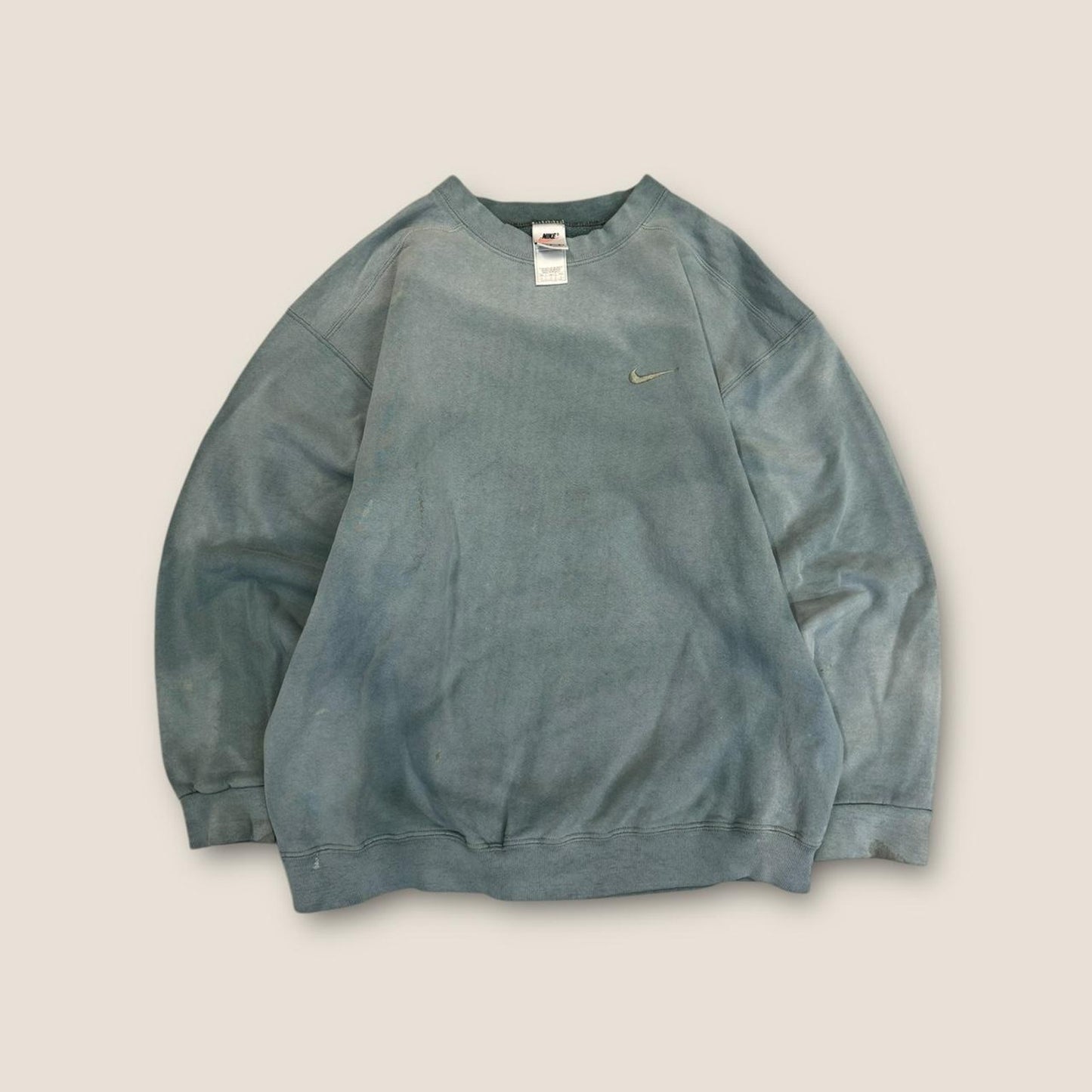 Nike green tonal crewneck sweatshirt