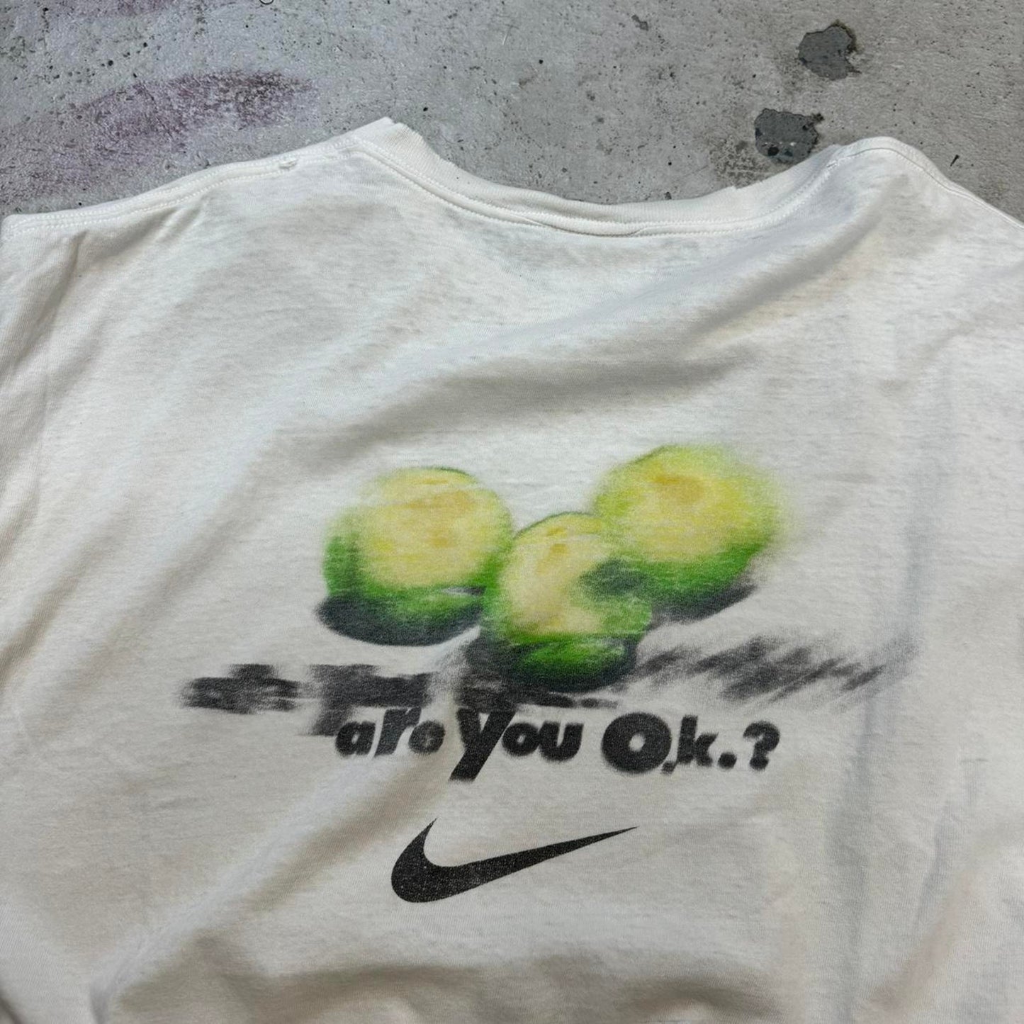 90s tennis nike tee