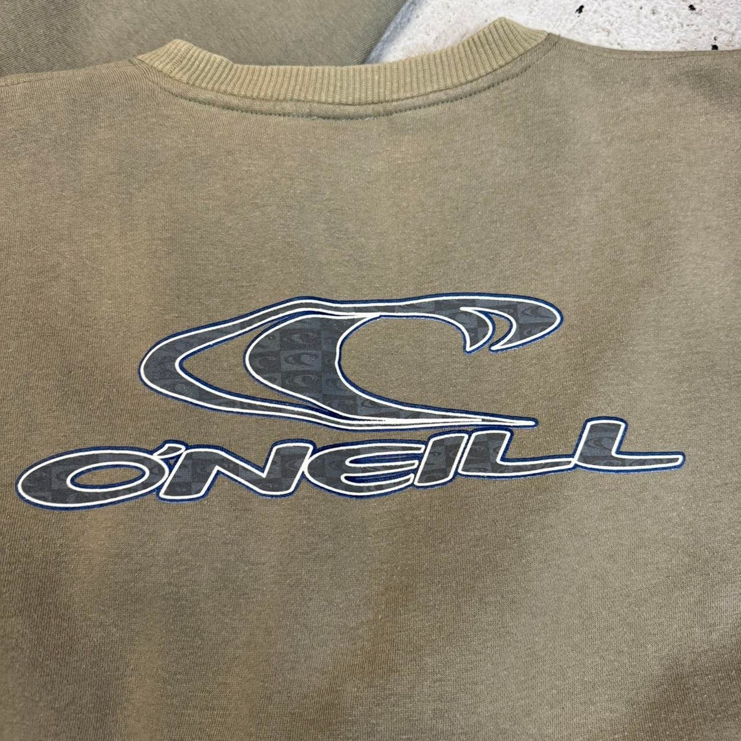 90s green sage oneil crewneck