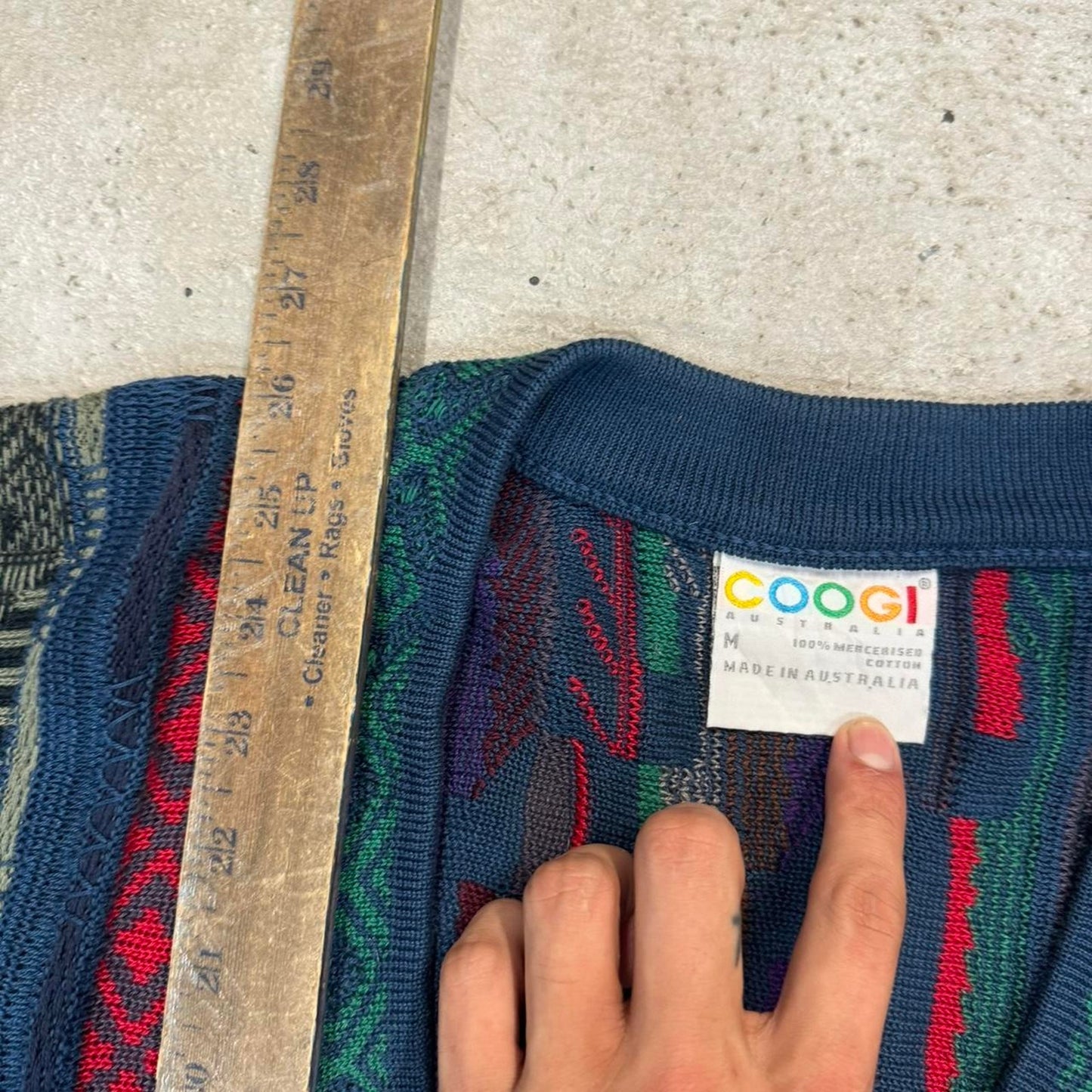 Coogi cardigan 100