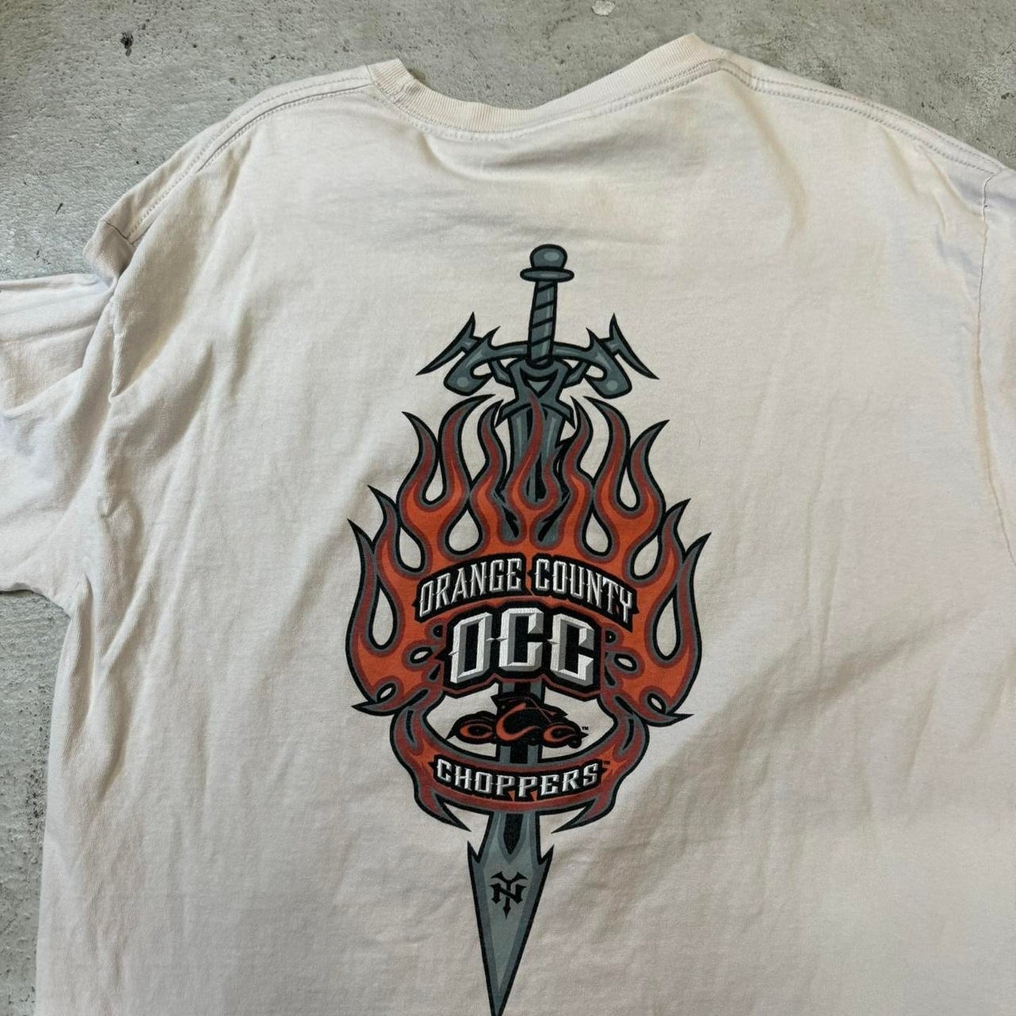 Orange coast choppers longsleeve flame