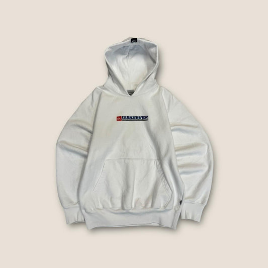 White and blue hoodie streetwear