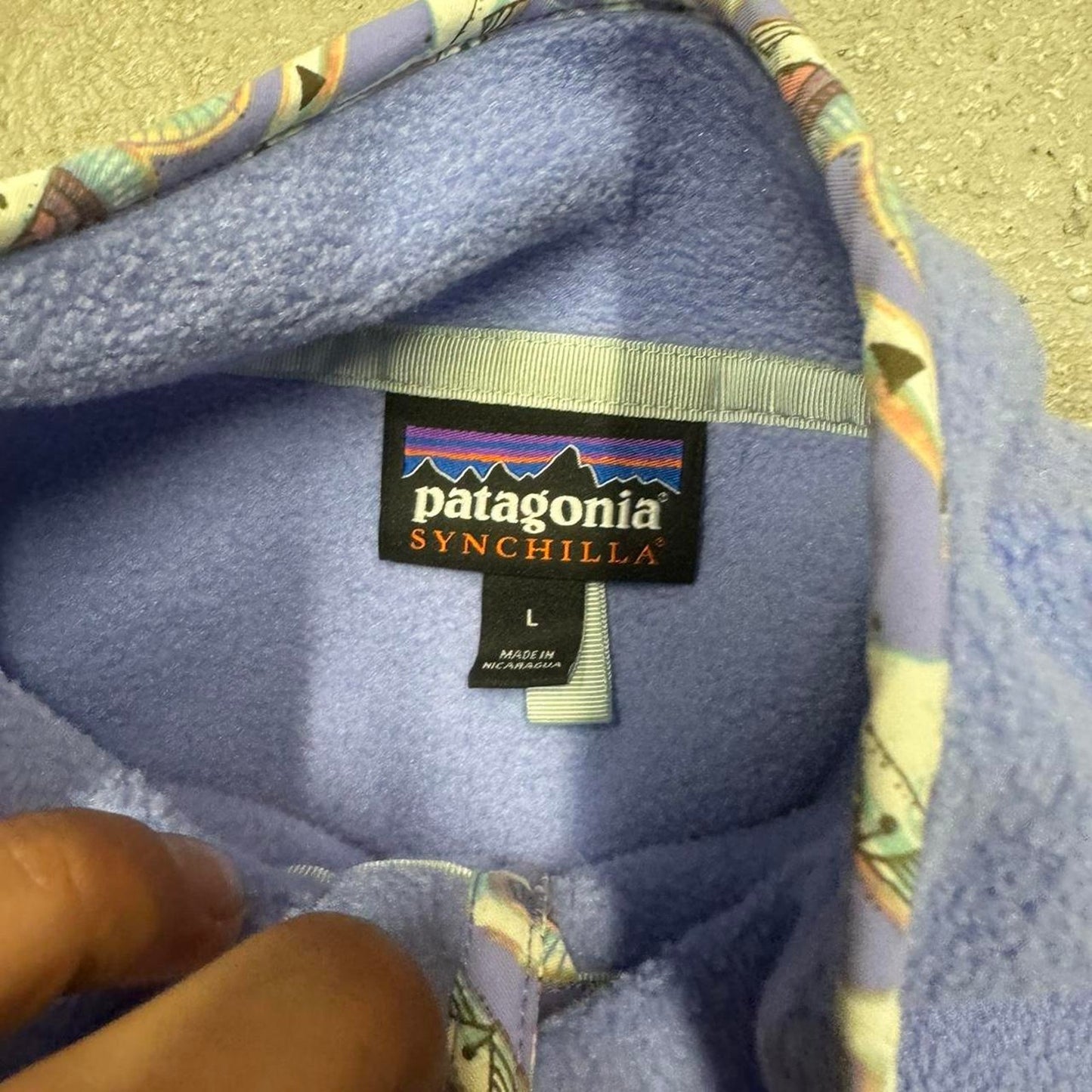 Vintage patagonia blue and green