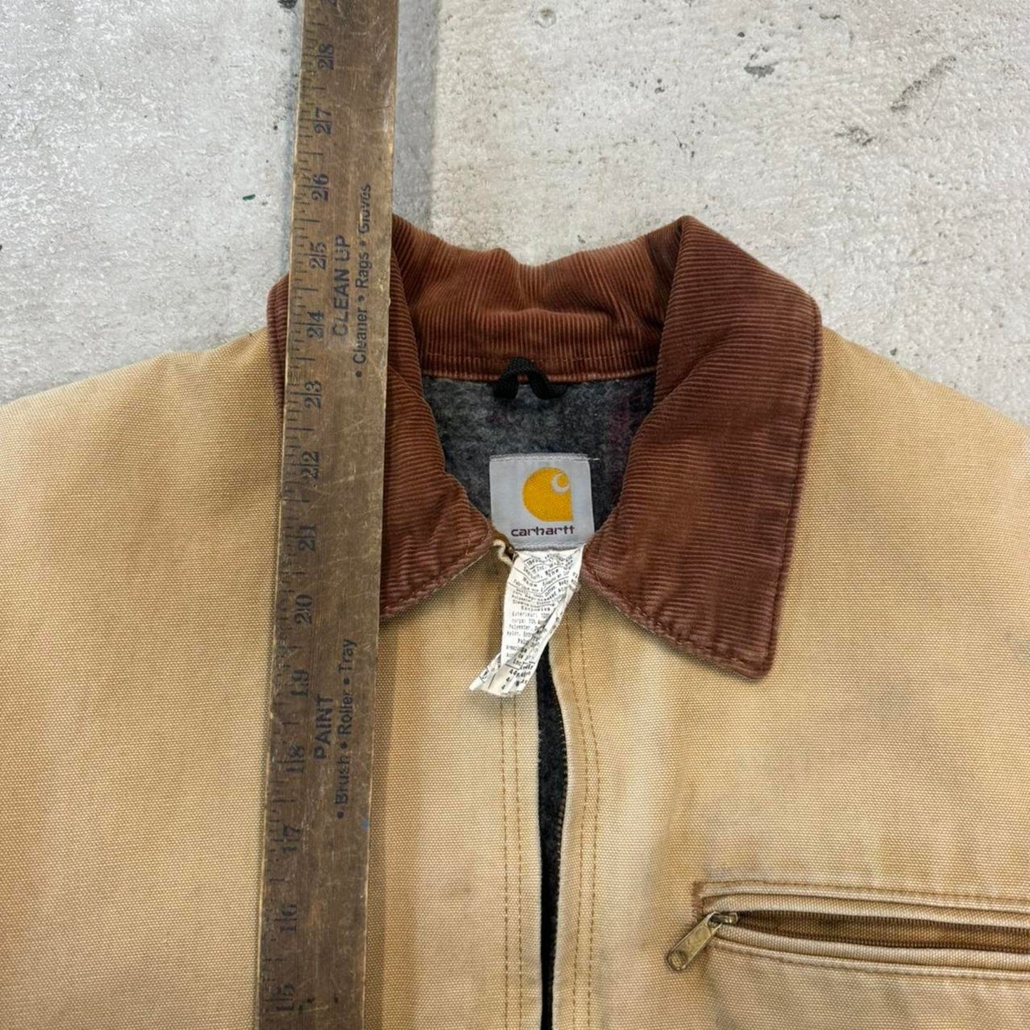 Tan and brown vintage workwear