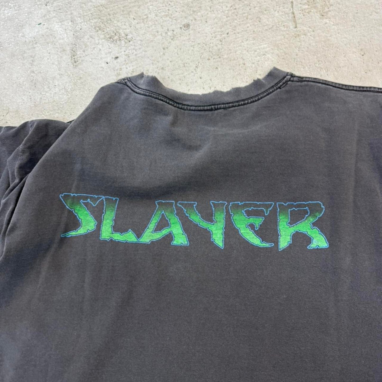 Slayer band tee black and