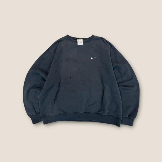 Nike black sweatshirt with embroidered