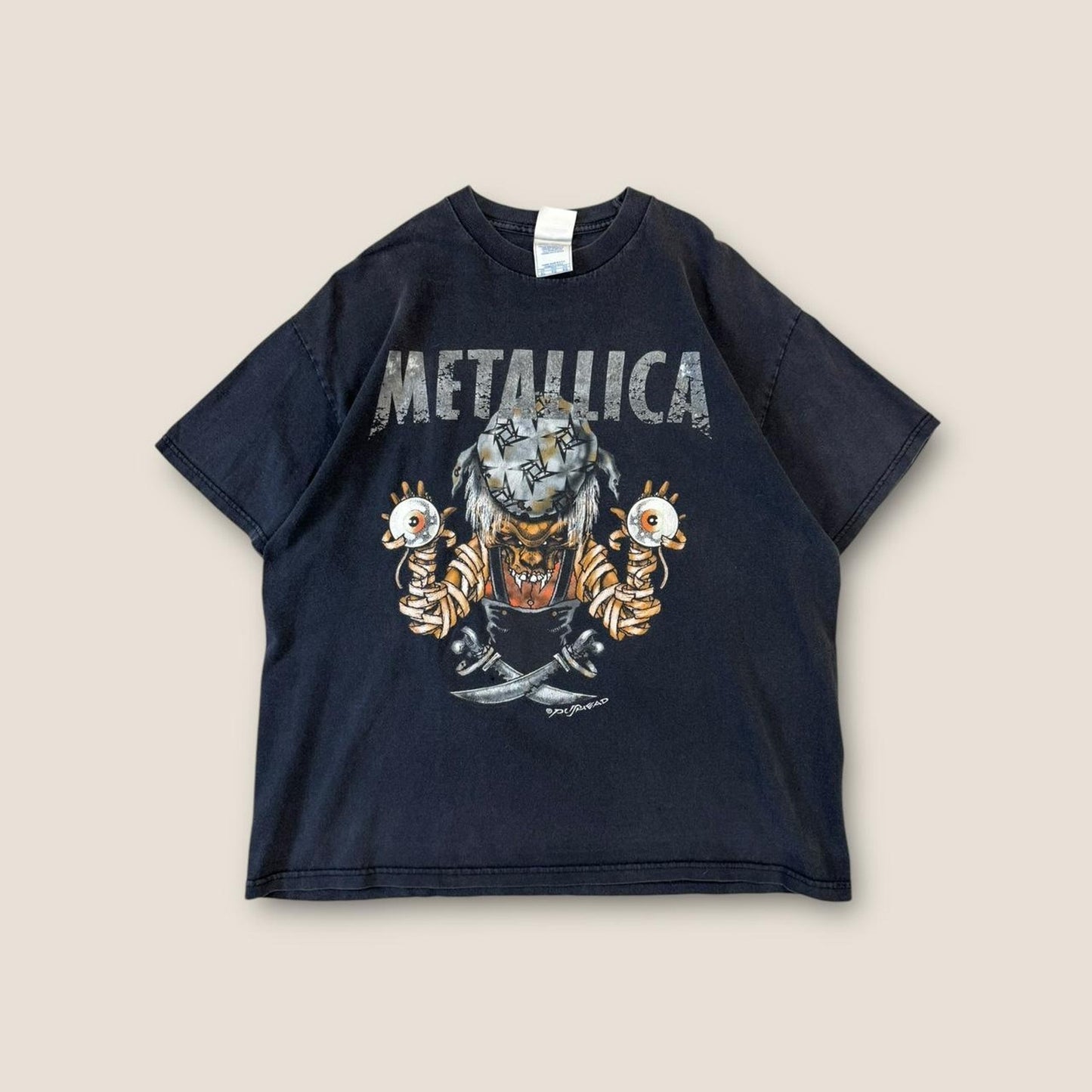 Metallica black and grey t