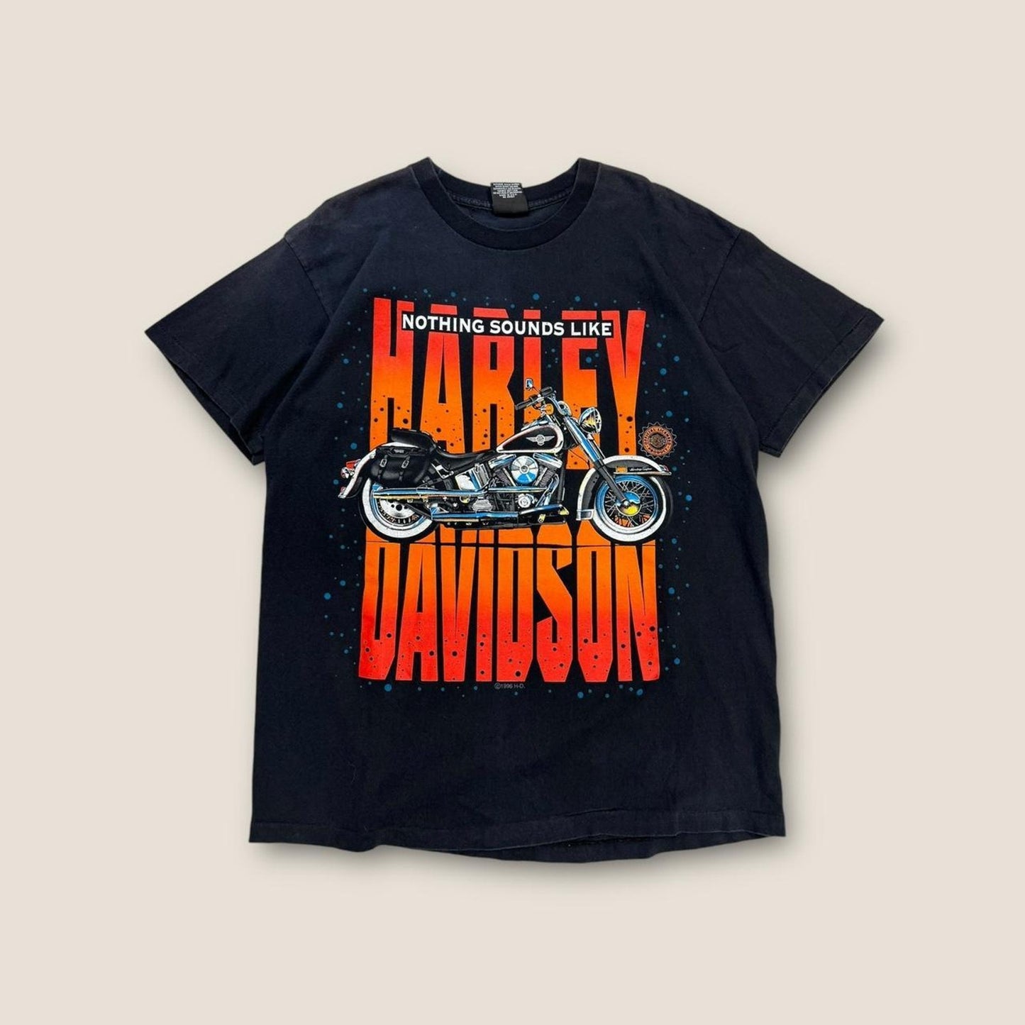 Harley davidson black t shirt with