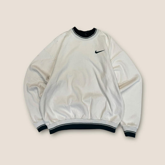 White nike pullover sweatshirt