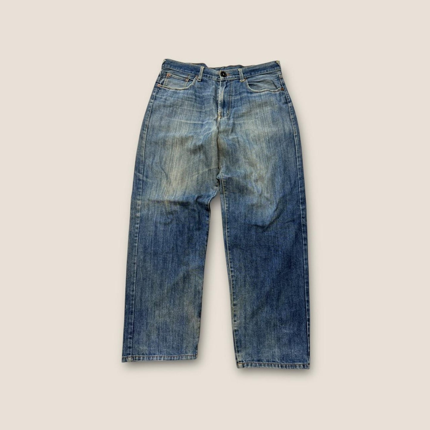 Y2k baggy evisu jeans