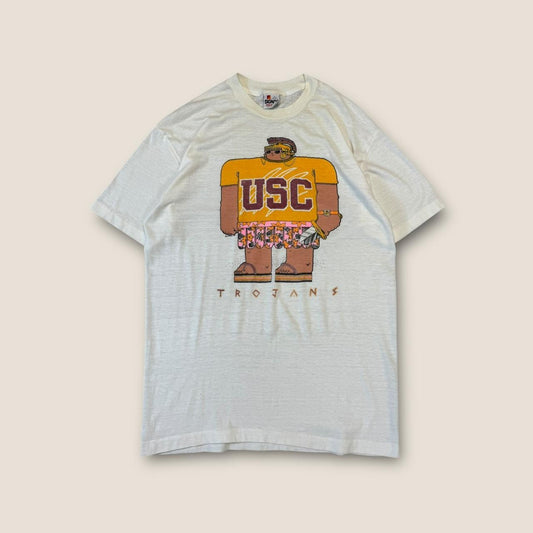 Usc trojans white and orange