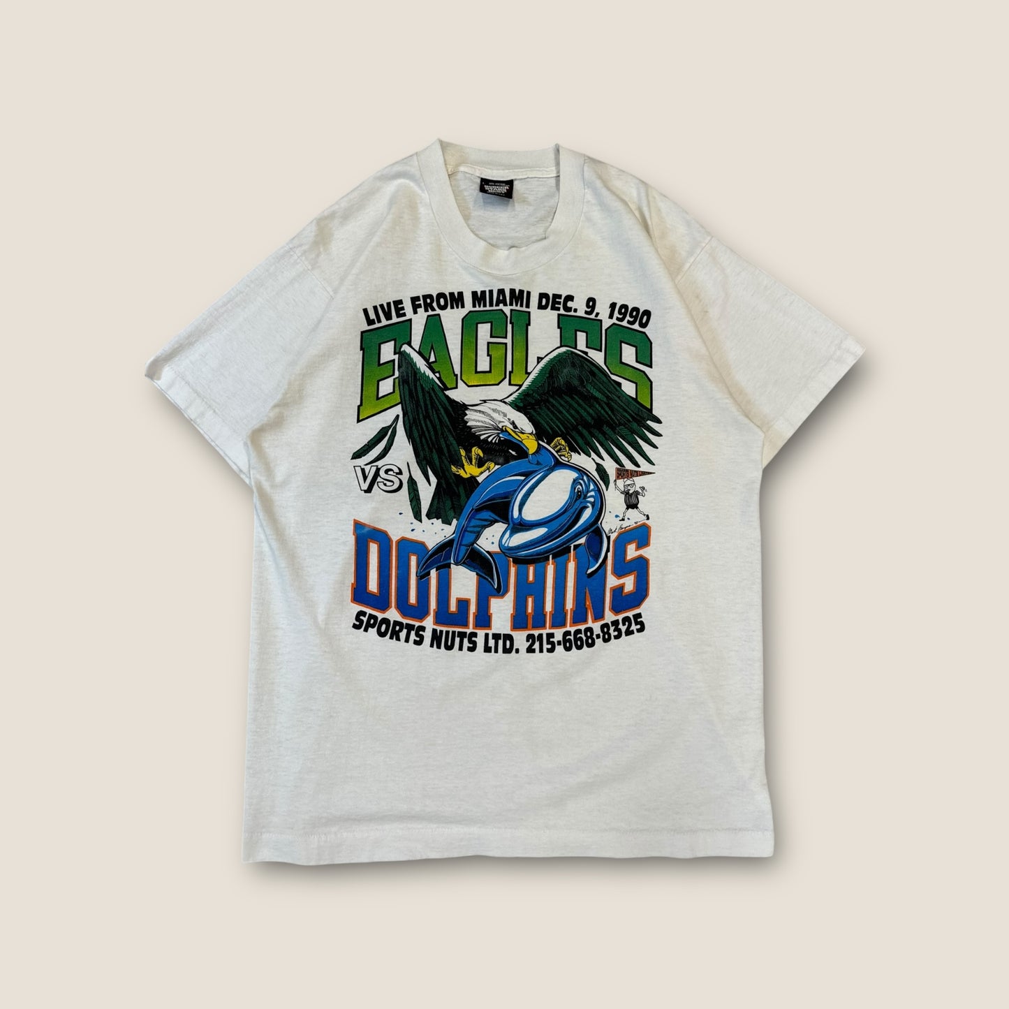 90’s Eagles vs Dolphins Tee -