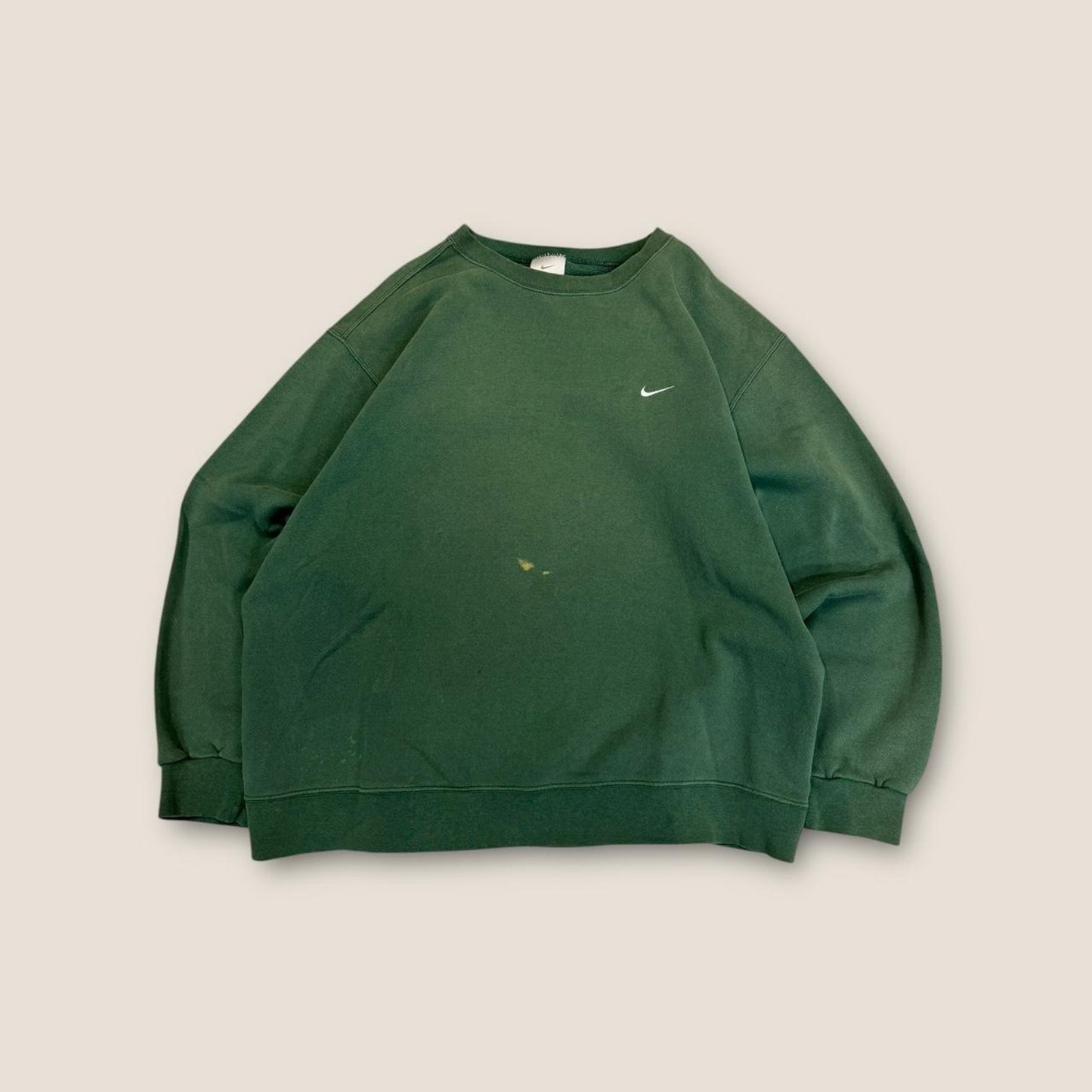 Nike green crewneck sweatshirt with