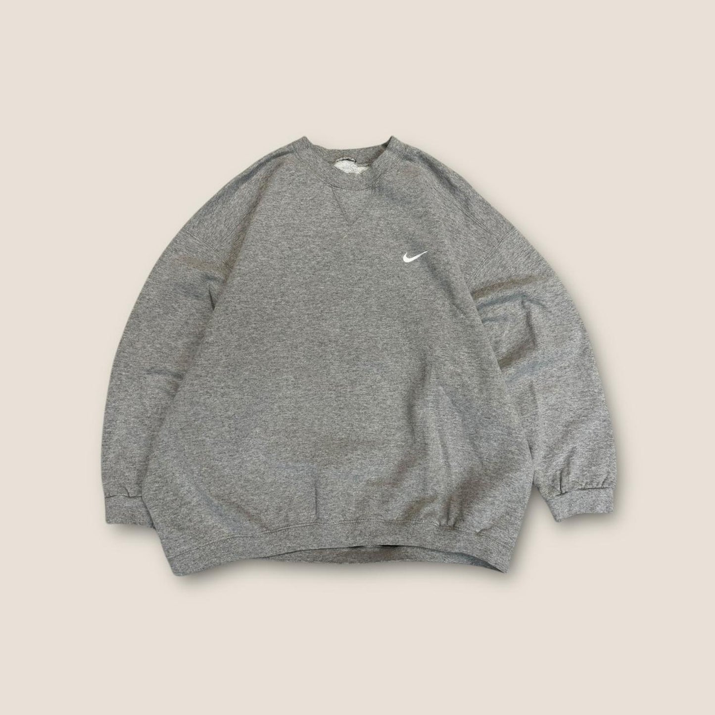 Nike grey sweatshirt with embroidered