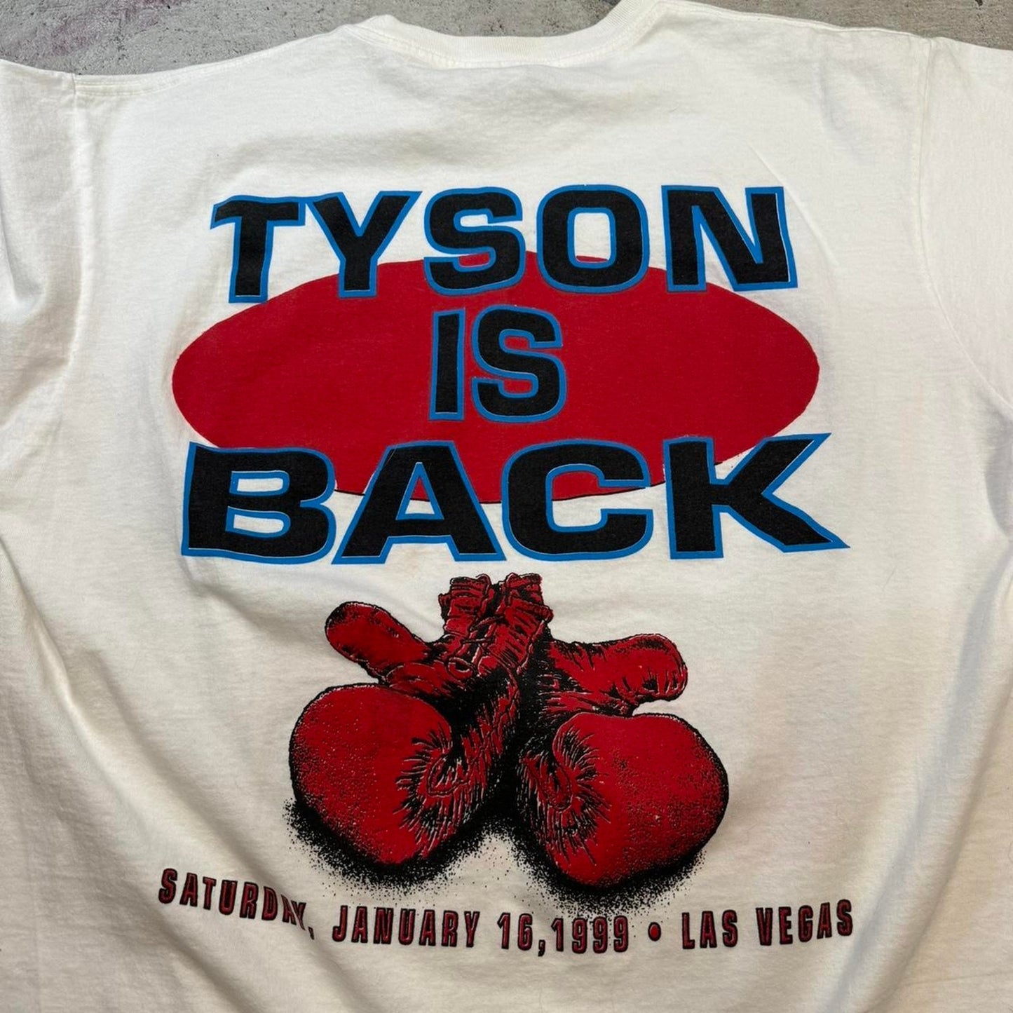 1999 tyson bottler t shirt