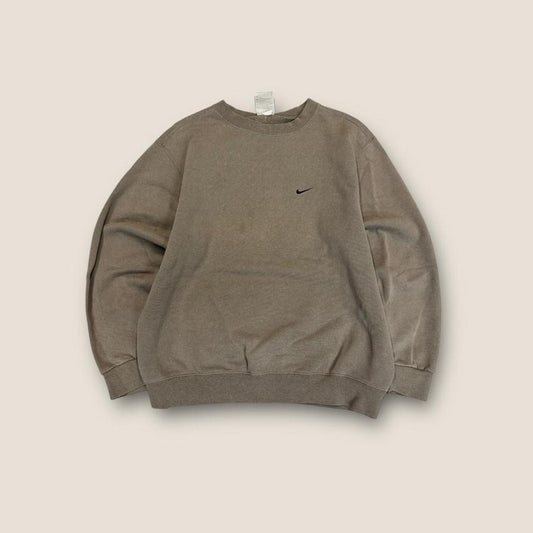 Nike brown and black crewneck