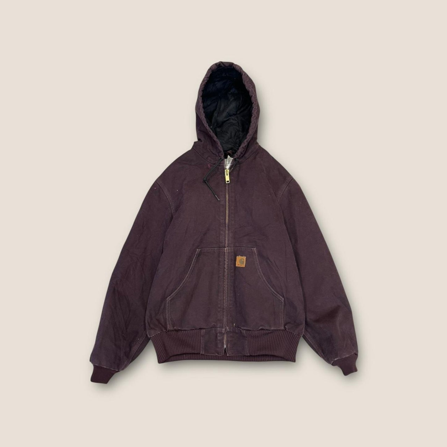 Carhartt purple quilt lined jacket