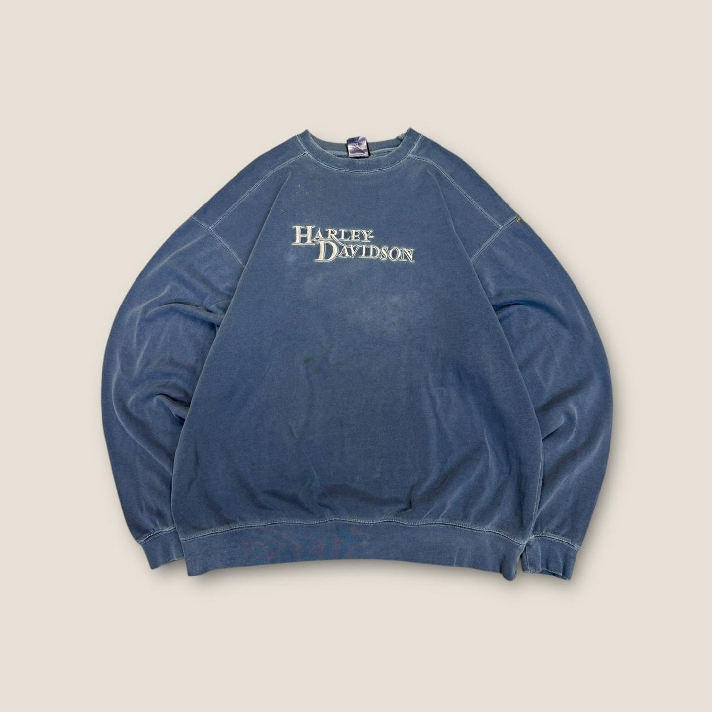 Harley davidson navy blue crewneck