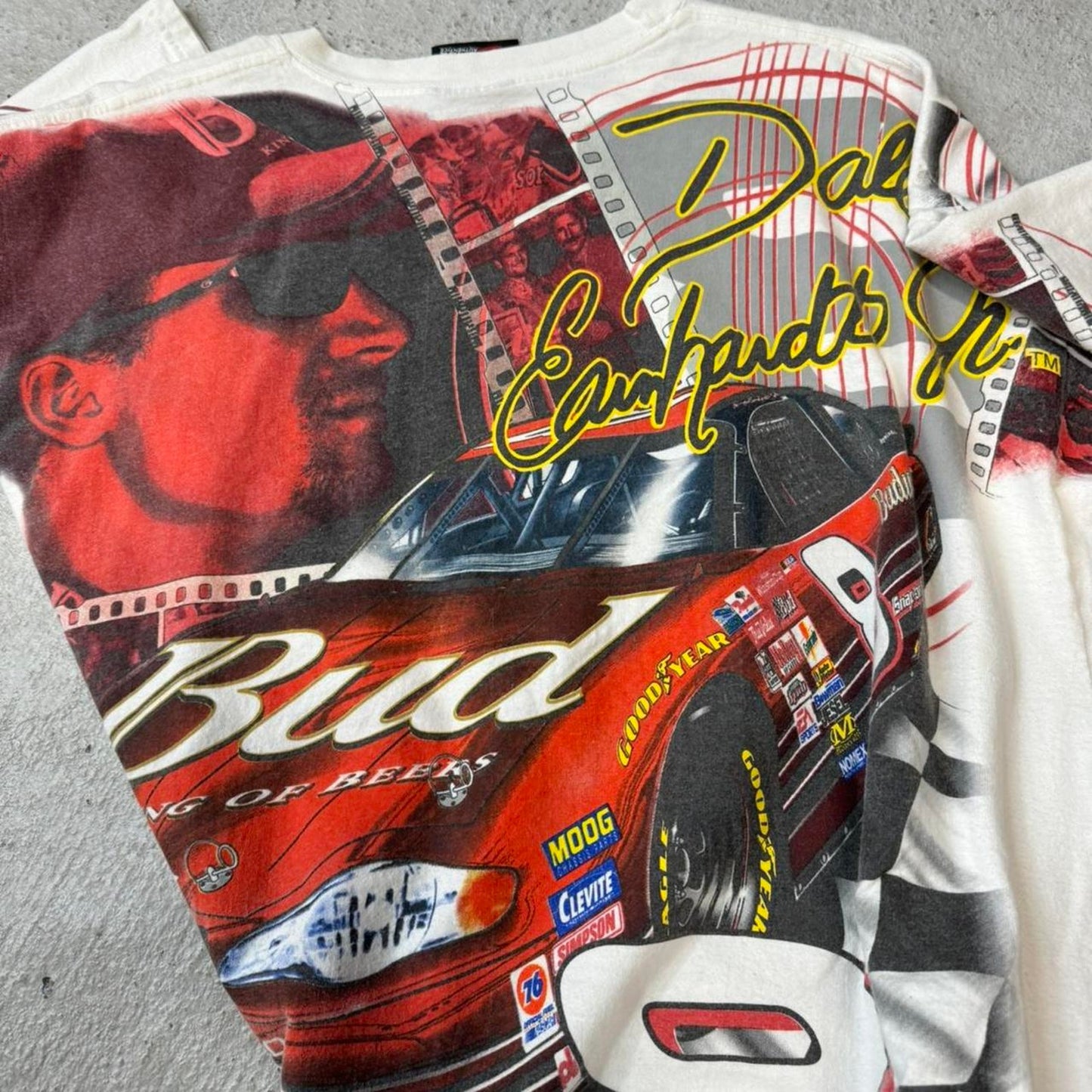 Dale earnhardt jr nascar white