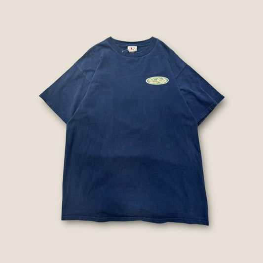 Navy blue vintage surfing t shirt