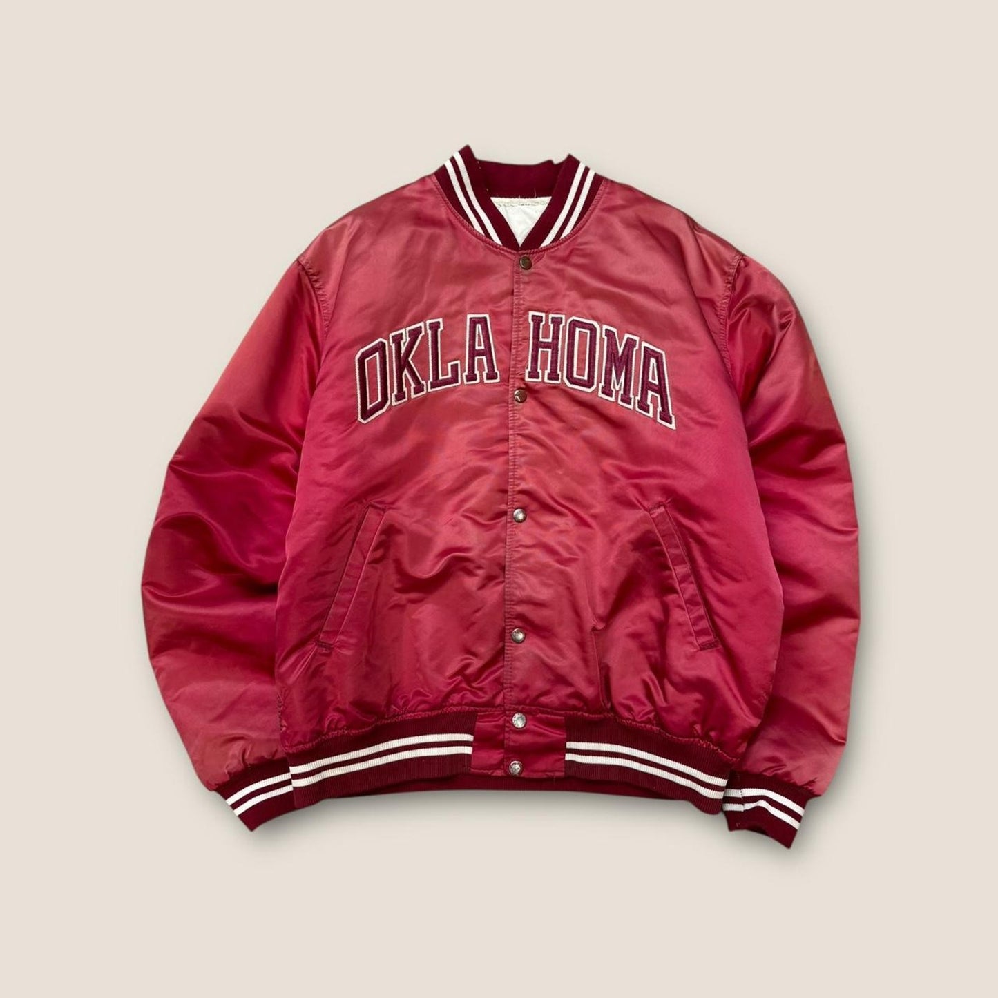 Oklahoma sooners varsity jacket in