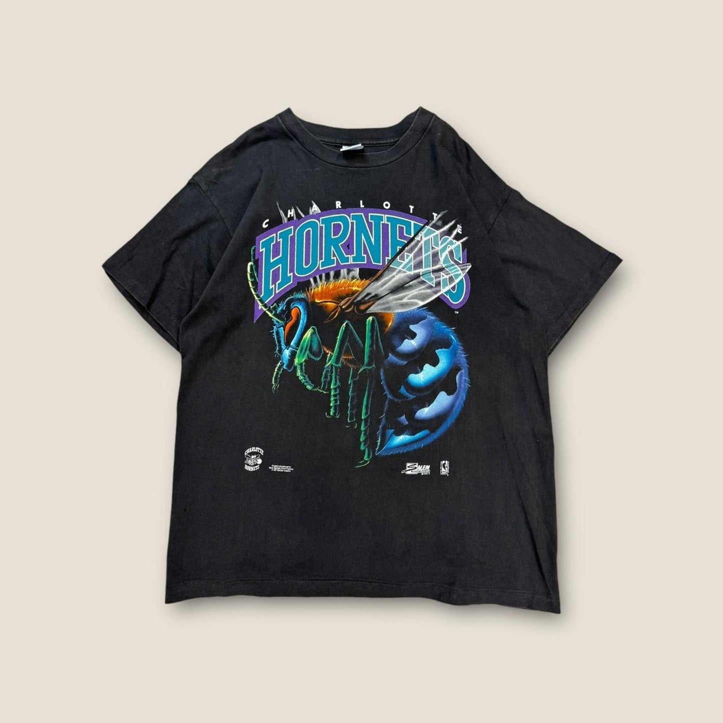 1993 charlotte hornets nba black