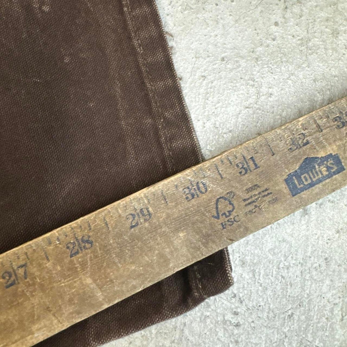 Brown double knee carpenter pants