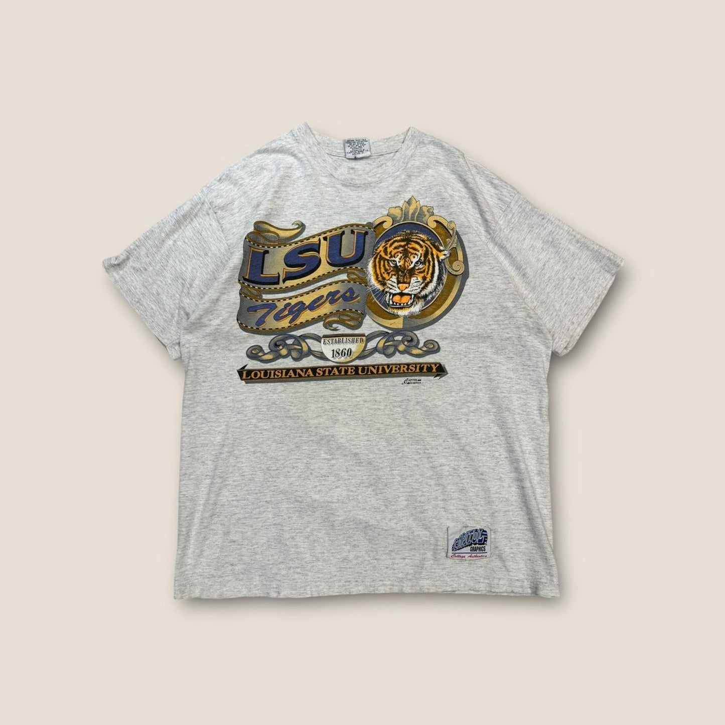 LSU tigers grey and