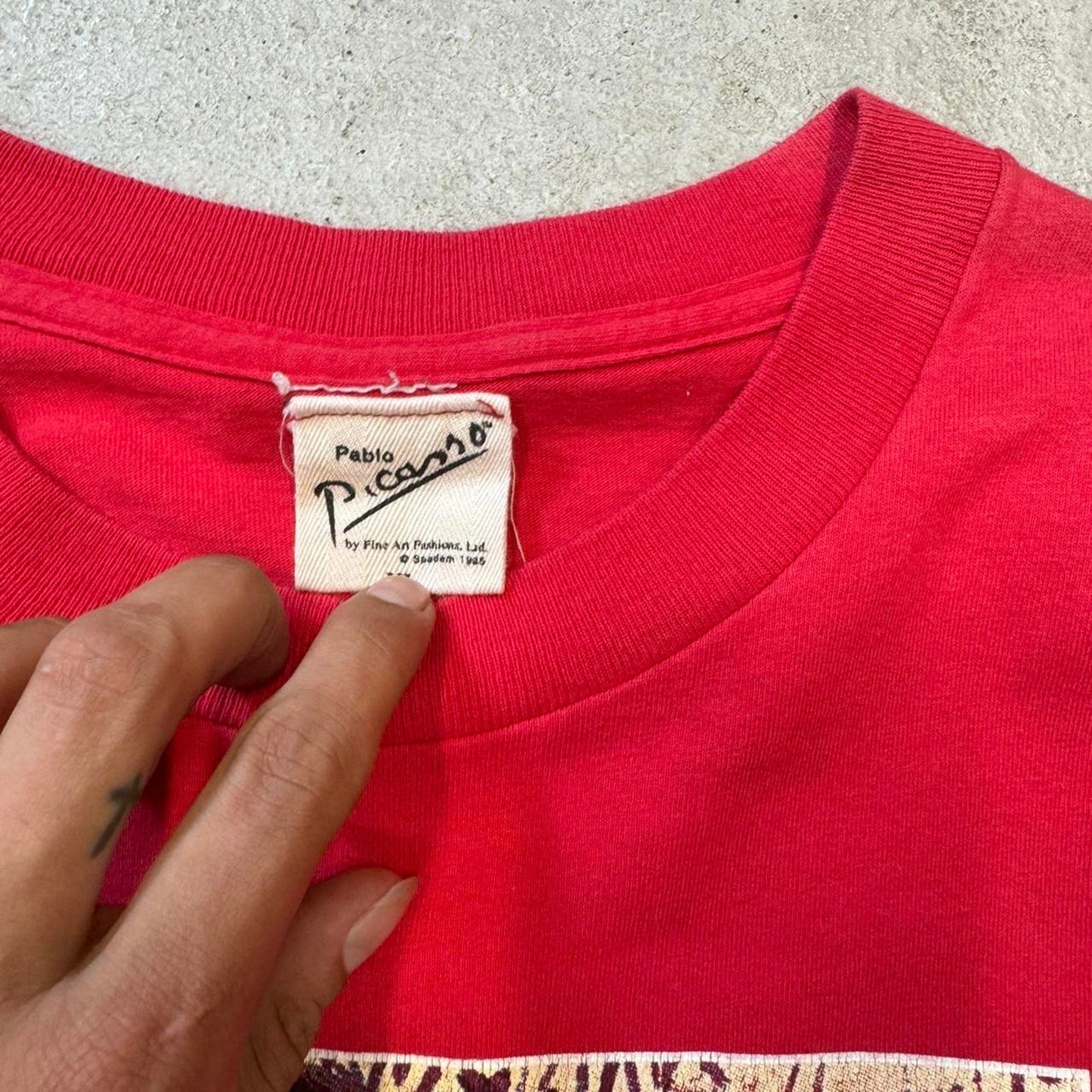 Picasso 90s art tee