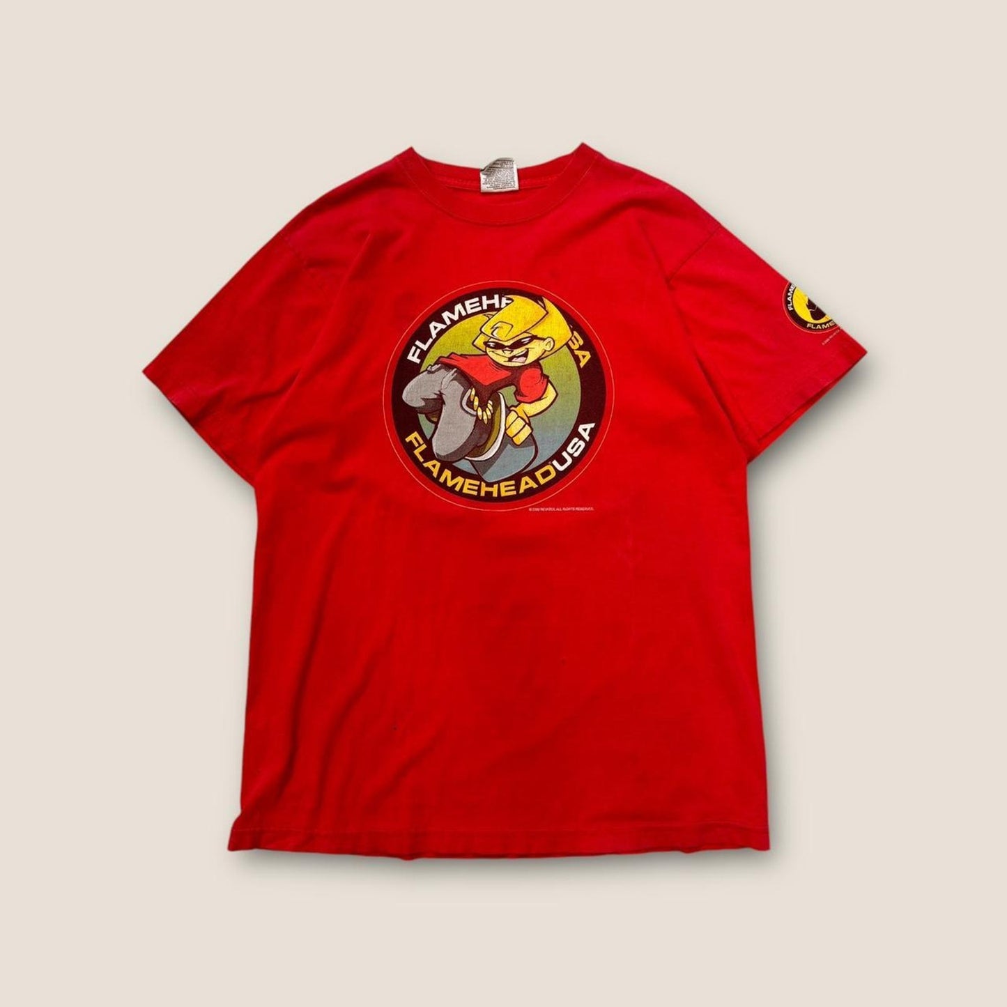 Flameheater red and yellow tee