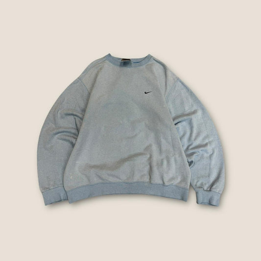 Nike blue and grey crewneck