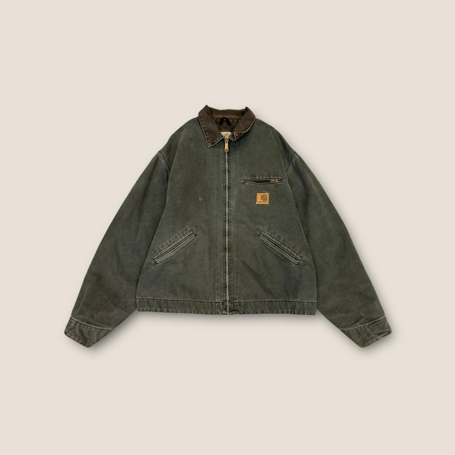 Green detroit jacket vintage