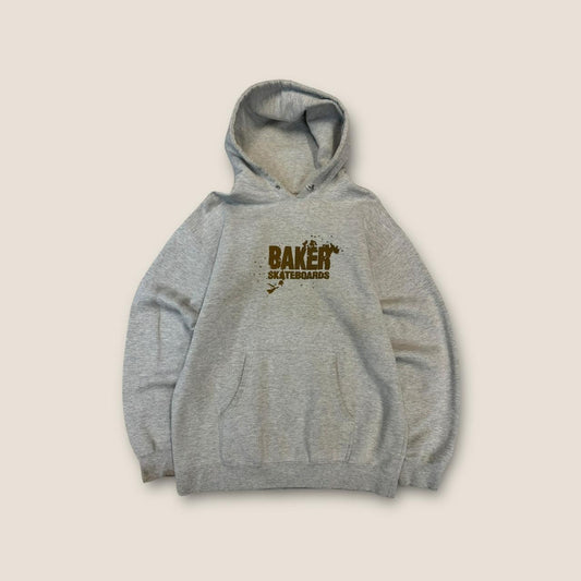 Bakers grey and brown hoodie