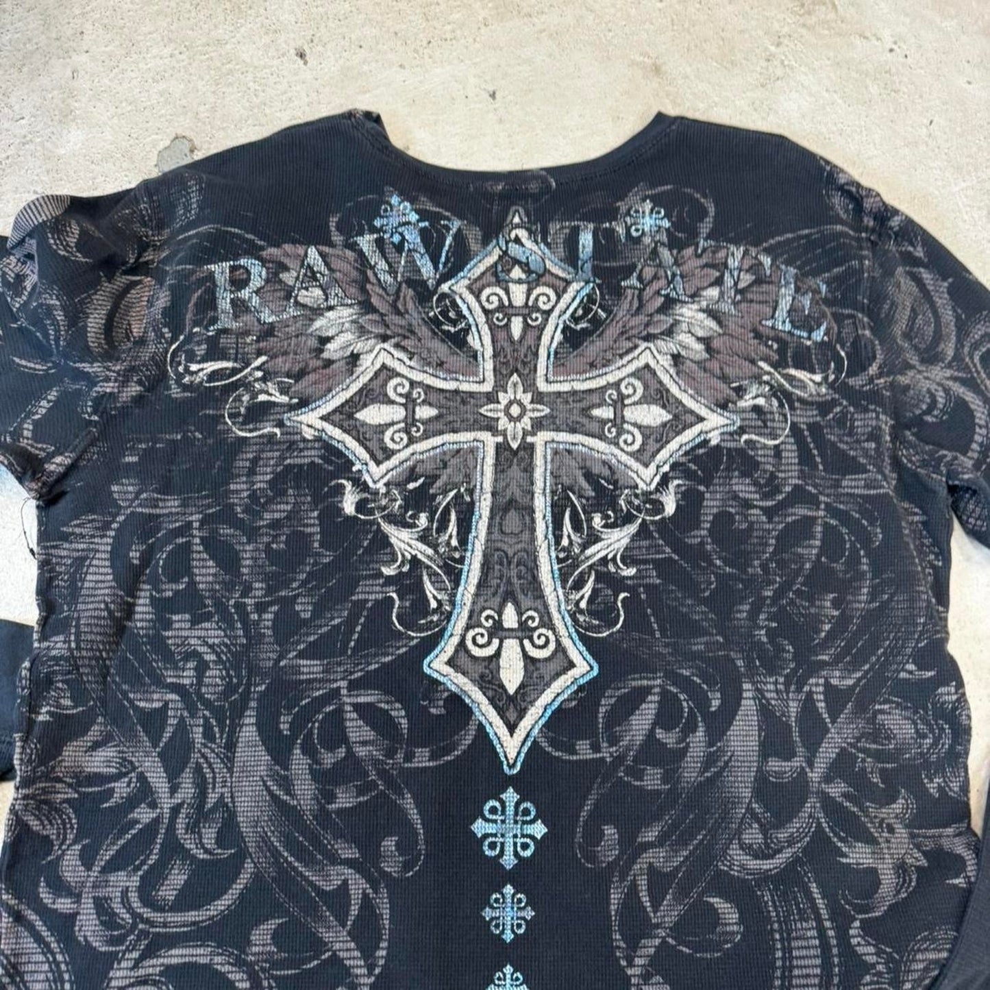 Y2k affliction long sleeve shirt