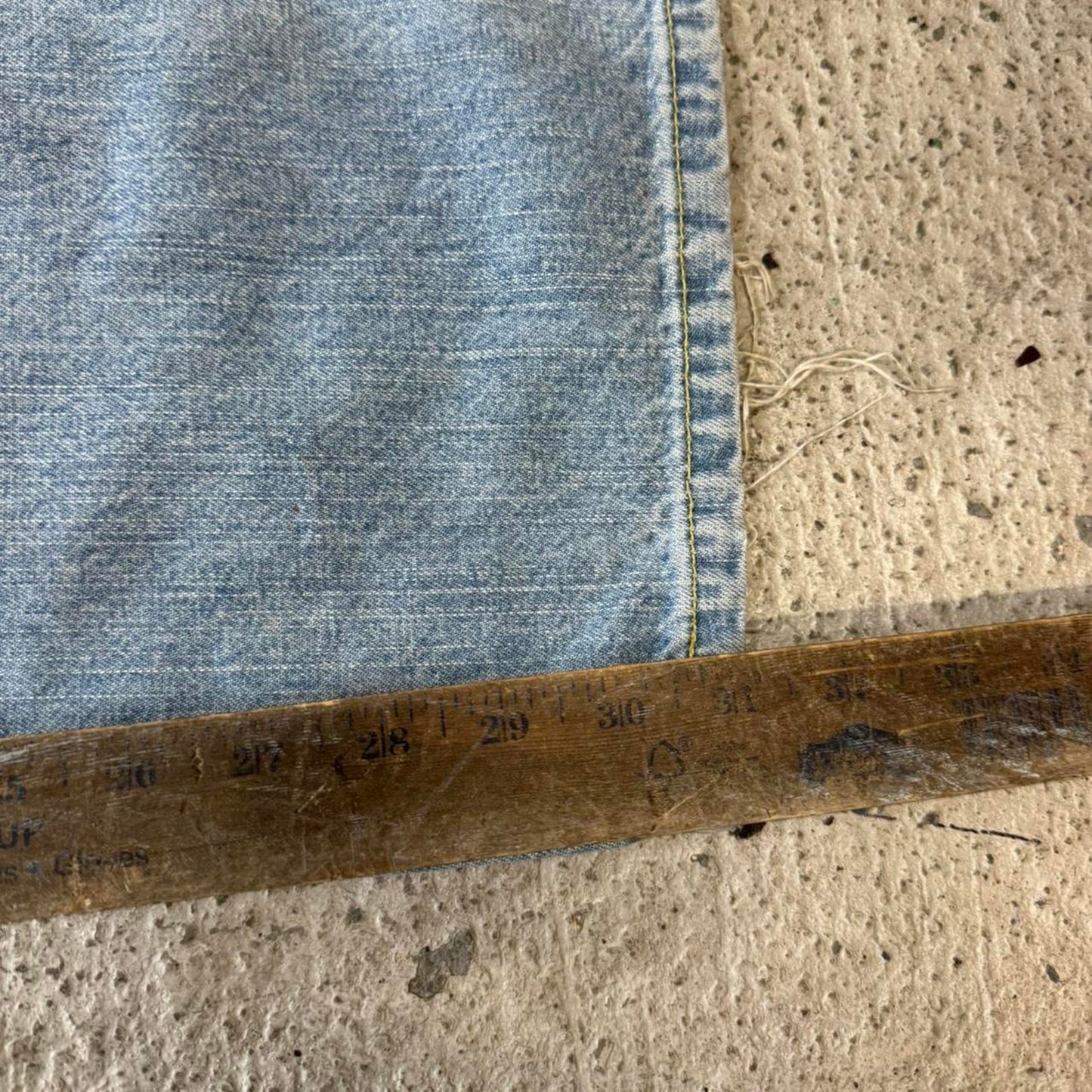 Blue carpenter work jeans workwear