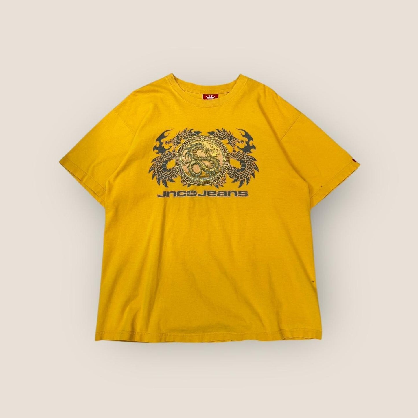 Jnco yellow dragon t shirt