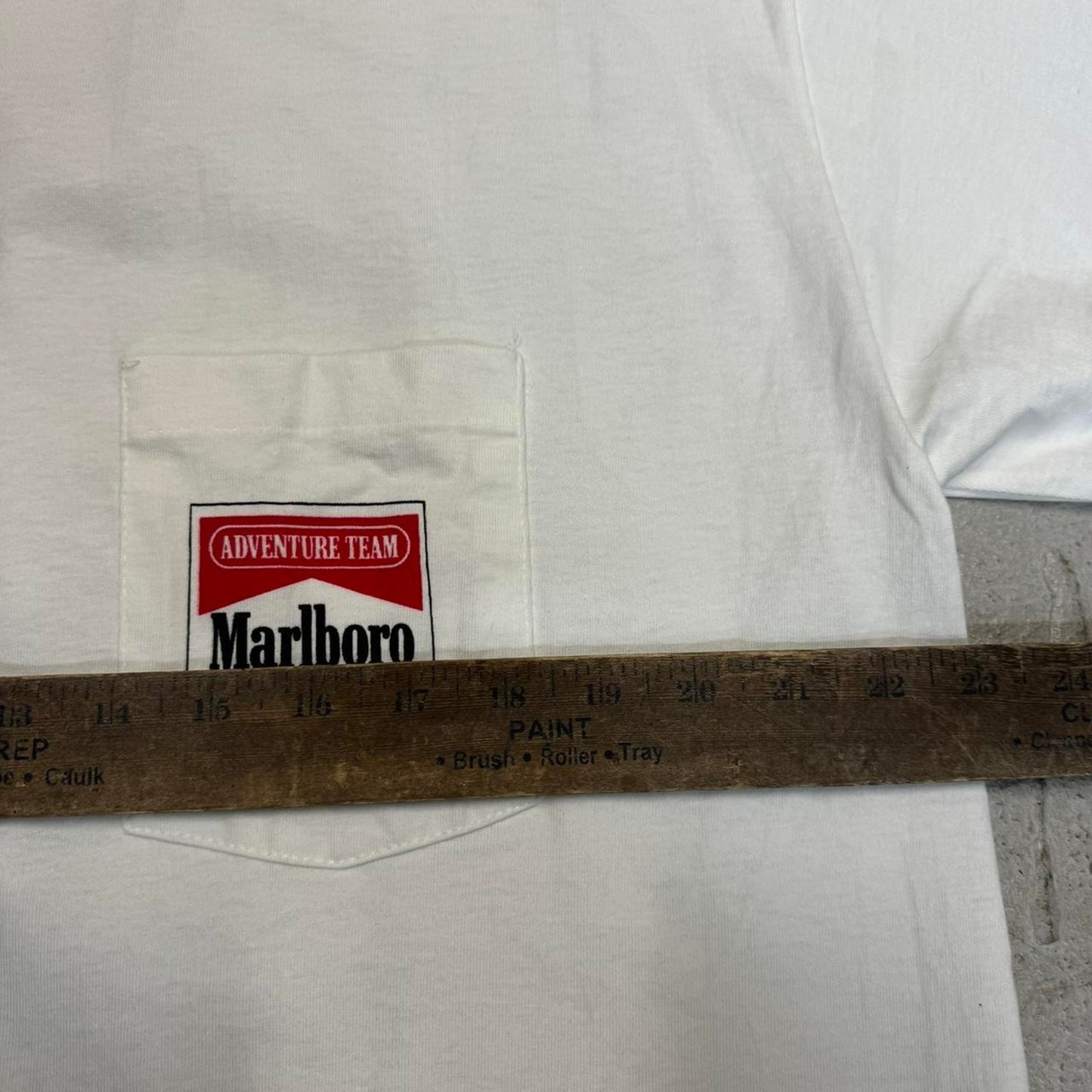 Marlboro white and green t shirt