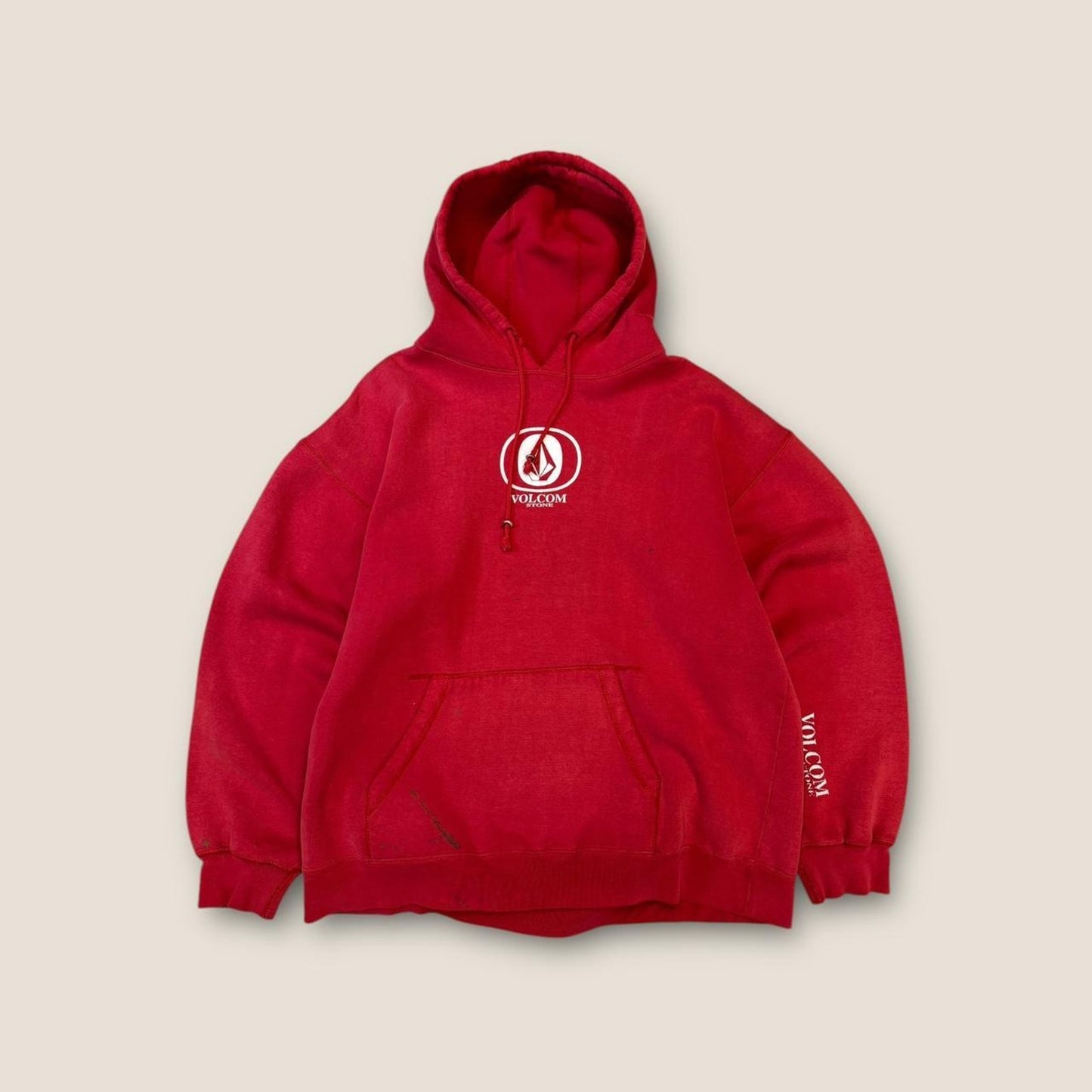 Volcom red hoodie perfect