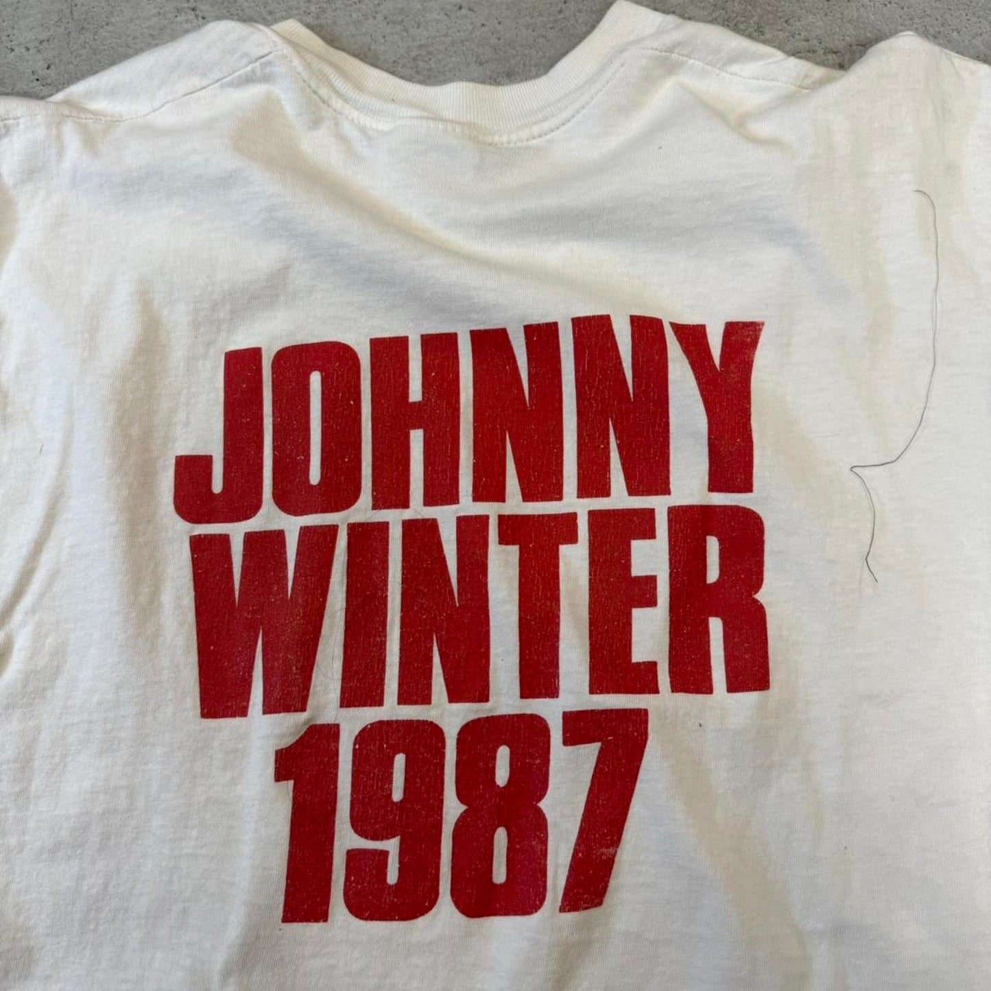 Vintage 90s johnny winter tee