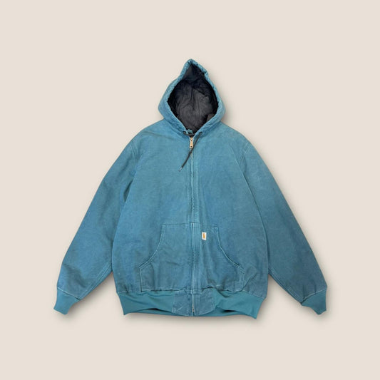 Faded blue carhartt jacket