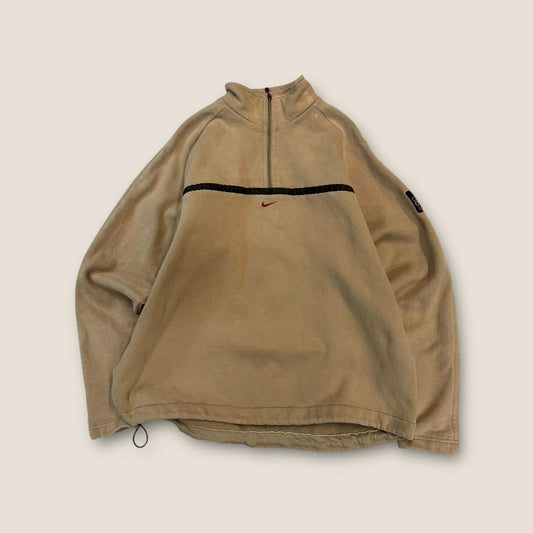 Nike cream and tan fleece