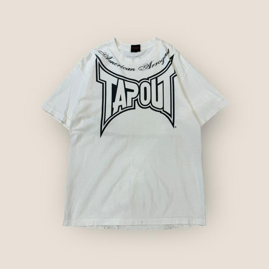 Tapout white and black t shirt