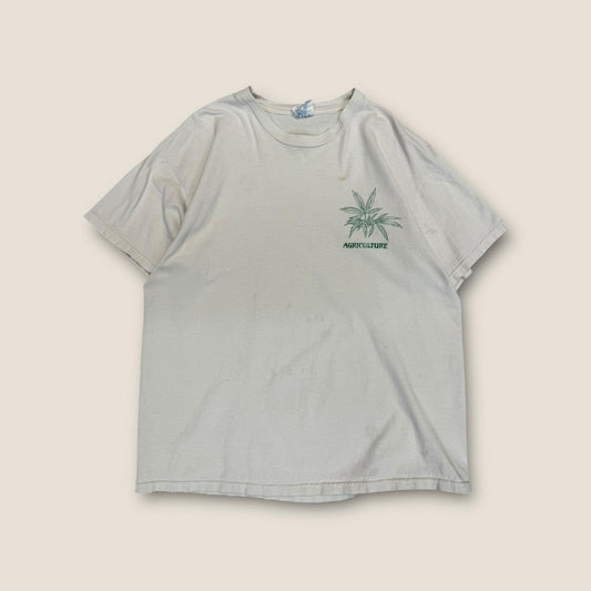 00s weed tee white