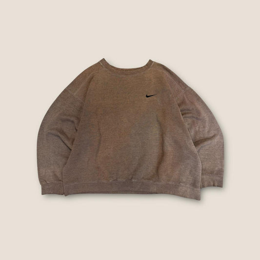 Nike brown crewneck sweatshirt