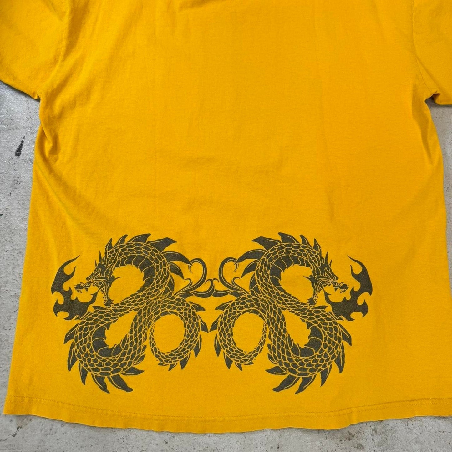 Jnco yellow dragon t shirt