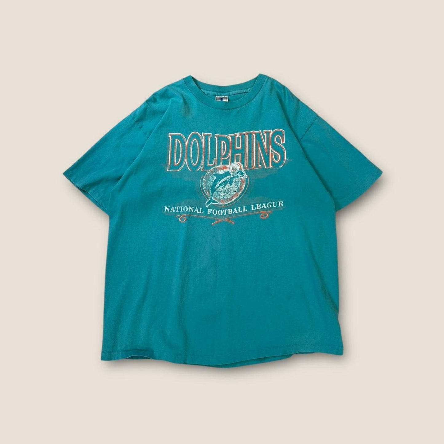 1990s nfl dolphins tee shirt