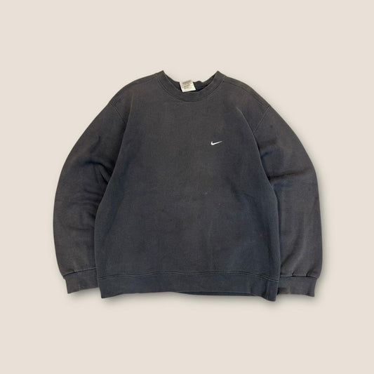 Nike black crewneck sweatshirt with