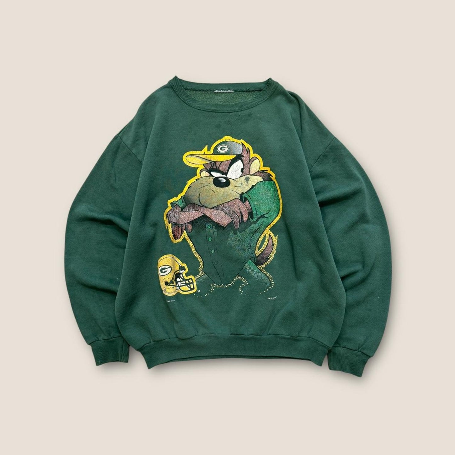 Green bay packers taz sweatshirt